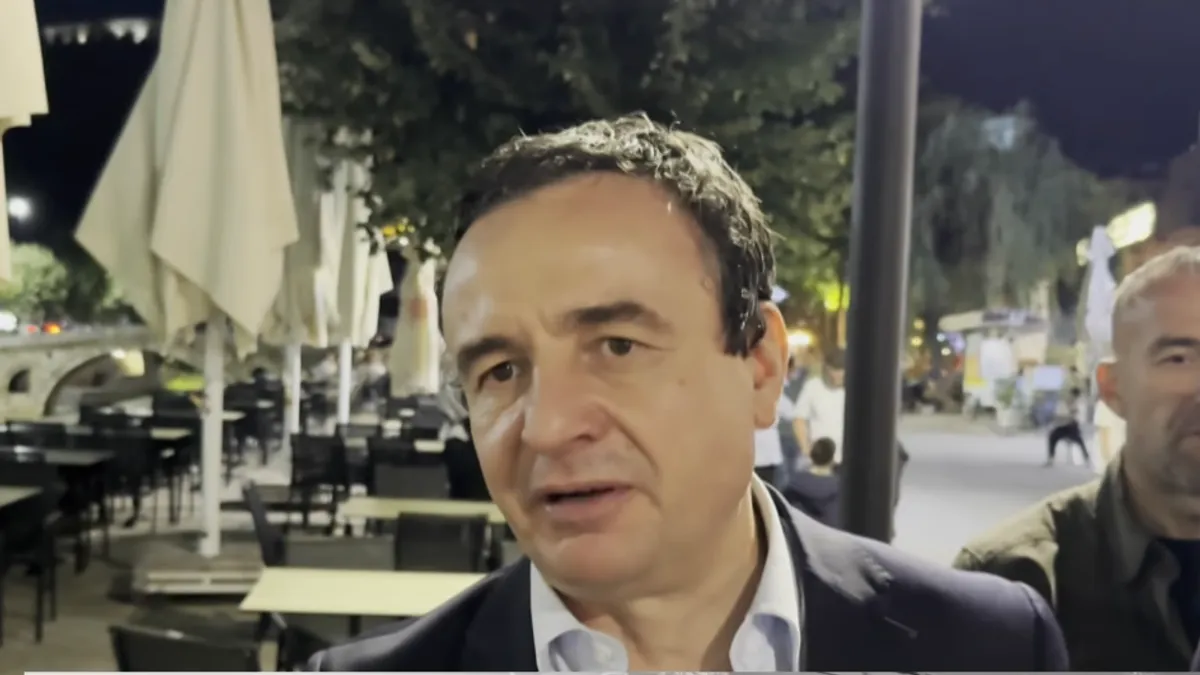 Govoreći o Srbiji i njenom odnosu prema prošlosti, Kurti je bio jasan: 'Mislim da Srbija nije demokratska država.'