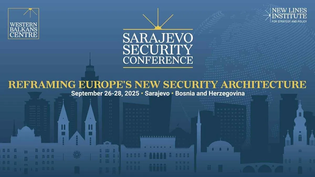 Sarajevo – Bosna i Hercegovina ove godine postaje centar evropske sigurnosti jer će se od 26. do 28. septembra u Sarajevu održati Sarajevska sigurnosna konferencija 2025. 