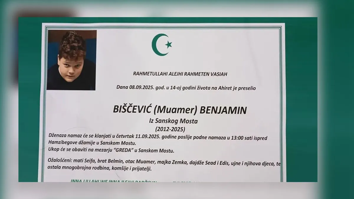 Riječ je o dječaku koji se lavovski borio sa opakom bolešću, ali njegovo hrabro srce nije izdržalo, naveli su iz NK Podgrmeč