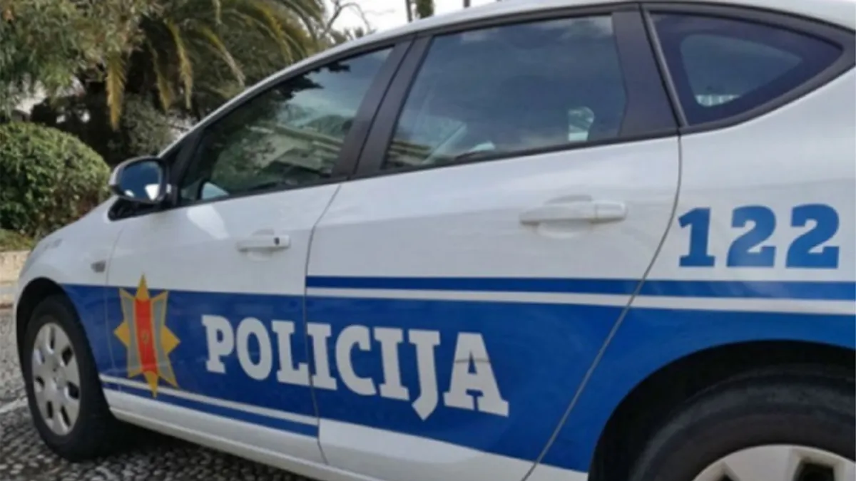 Veliki odron blokirao put u Crnoj Gori: Saobraćaj obustavljen