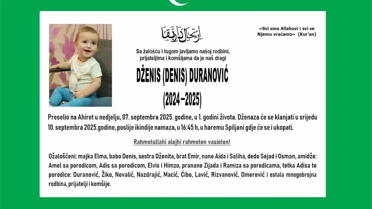 Dijete je iz policijskog vozila prebačeno u kola Hitne pomoći, kojima je potom dovezeno na CUM SKB Mostar. Nažalost, bilo je prekasno.