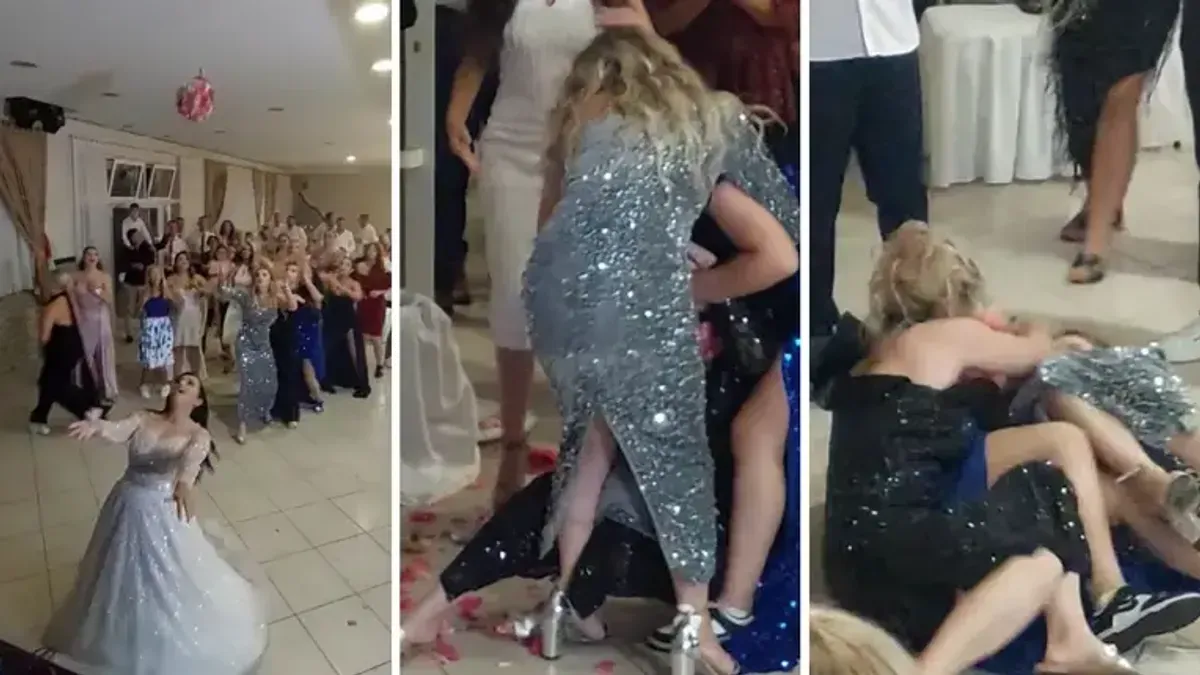 Buket je hvatalo desetak djevojki, na kraju su u borbi za njega ostale tri najupornije