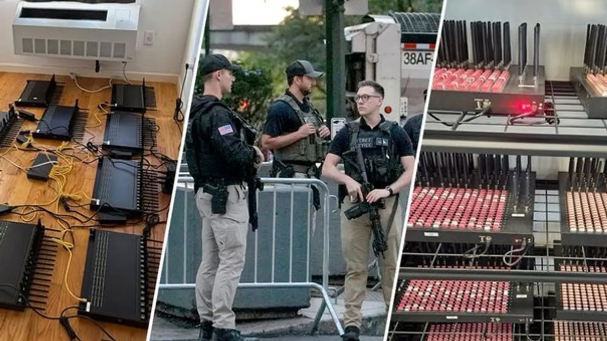 Tajna služba je objavila da su se zaplijenjeni elektronski uređaji nalazili u prečniku od približno 50 kilometara od kompleksa zgrada u centru New Yorka