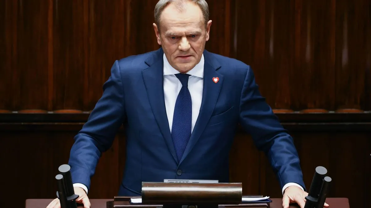 Premijer Poljske Donald Tusk obratio se medijima uoči hitnog sastanka vlade na kojem će učestvovati i poljski generali.