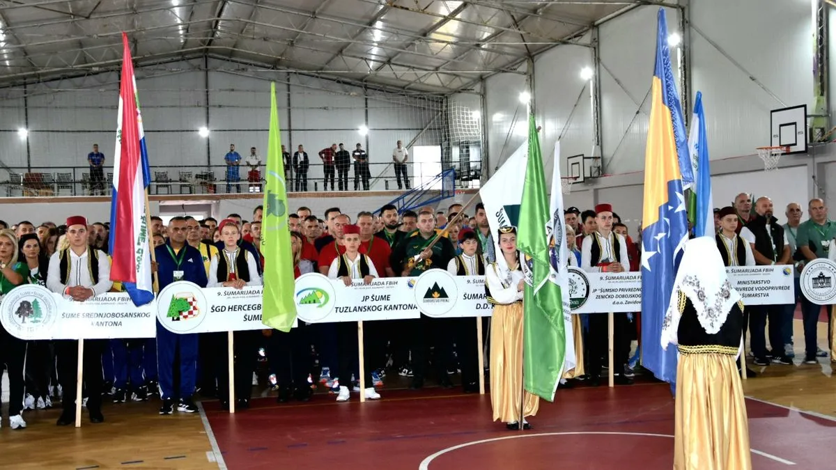 Na 9. Šumarijadi učestvuju predstavnici javnih šumarskih preduzeća iz cijele Federacije BiH