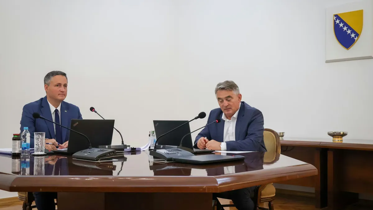 Saopćenje povodom niza neistina iznesenih u vezi neusvajanja budžeta institucija Bosne i Hercegovine i međunarodnih obaveza za 2025. godinu.