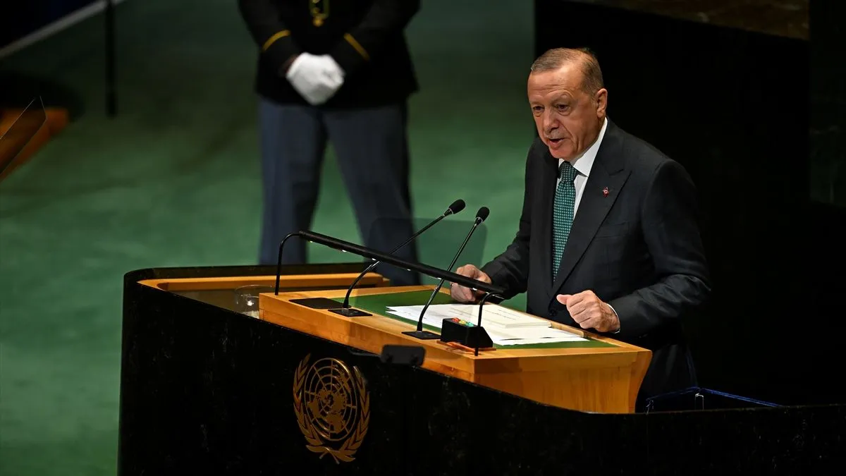 Erdogan u UN-u pokazivao fotografije palestinske djece: Ovo je najniža tačka čovječanstva