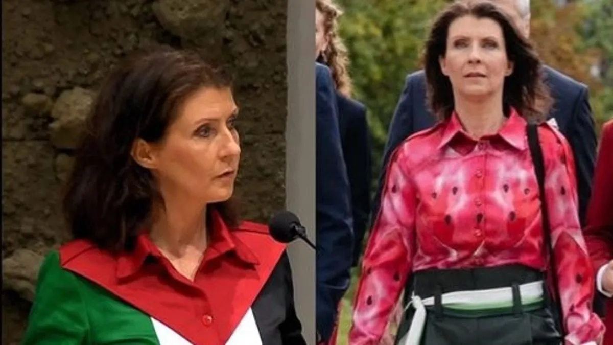 Zastupnica izbačena zbog majice u bojama Palestine: Vratila se u košulji sa motivima lubenice