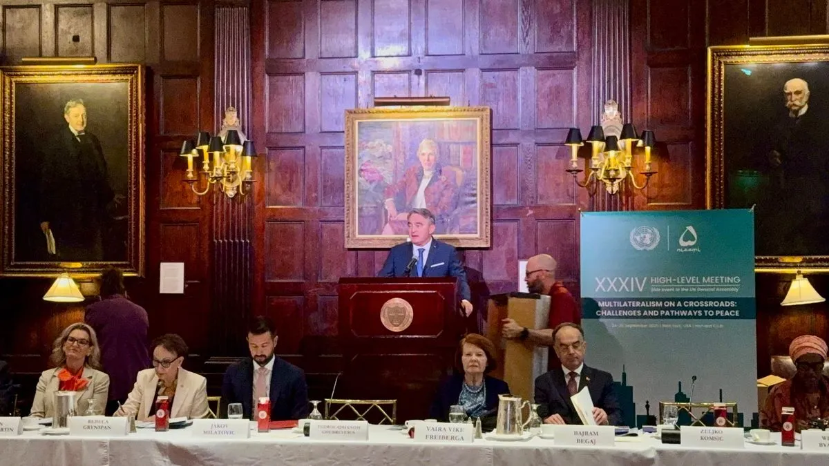 Željko Komšić prisustvovao je pratećem događaju Generalne skupštine Ujedinjenih nacija na visokom nivou 