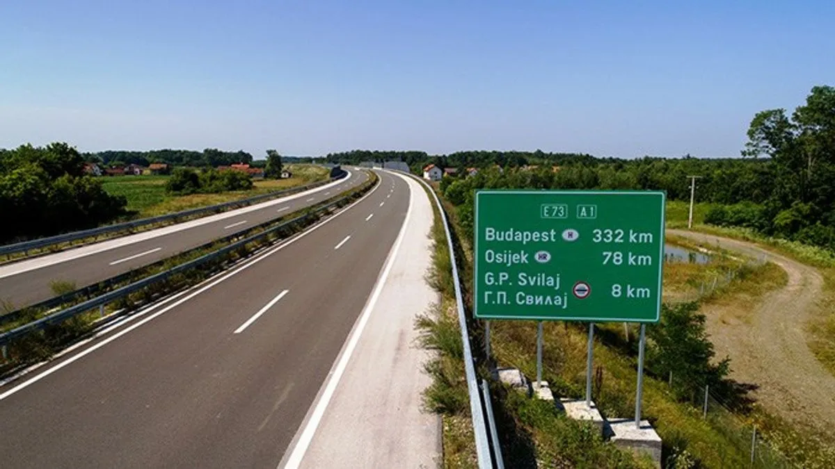 Otvorenje posljednje dionice autoceste na hrvatskom dijelu koridora VC, od granice BiH (GP Svilaj) do granice s Mađarskom, očekuje se u oktobru.