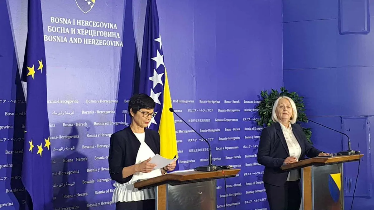 Cilj posjete Marte Kos je jasno izražen, pružiti podršku Evropske unije i naglasiti evropsku perspektivu Bosne i Hercegovine.