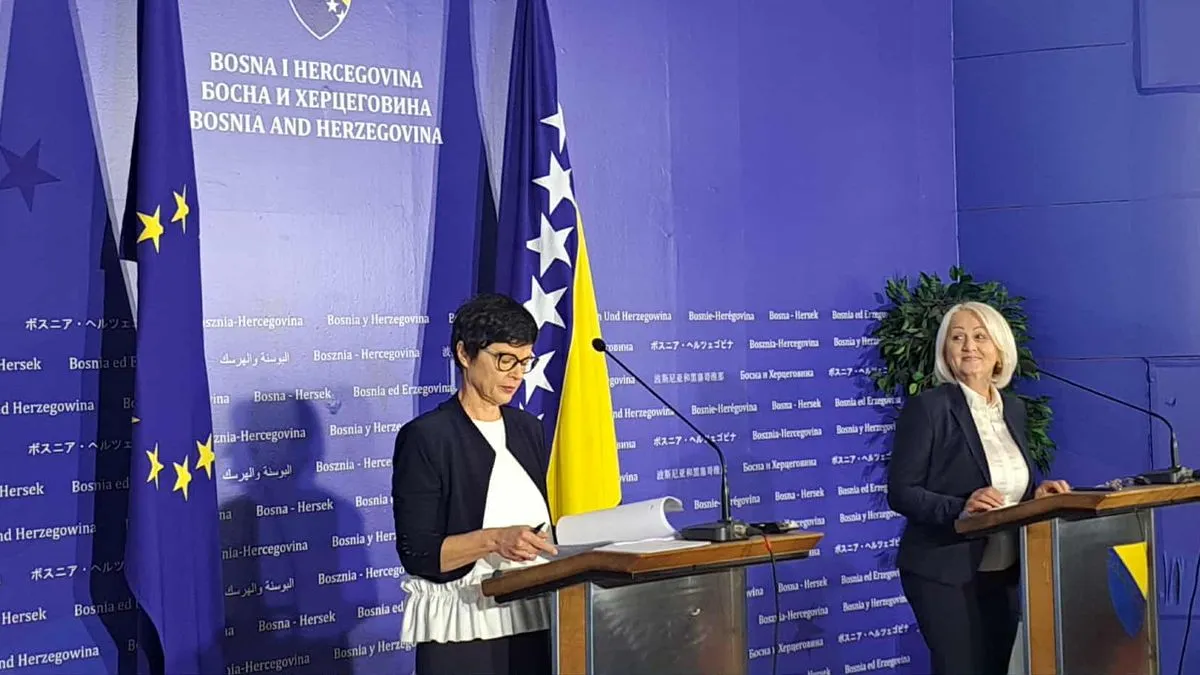 Cilj posjete Marte Kos je jasno izražen, pružiti podršku Evropske unije i naglasiti evropsku perspektivu Bosne i Hercegovine.