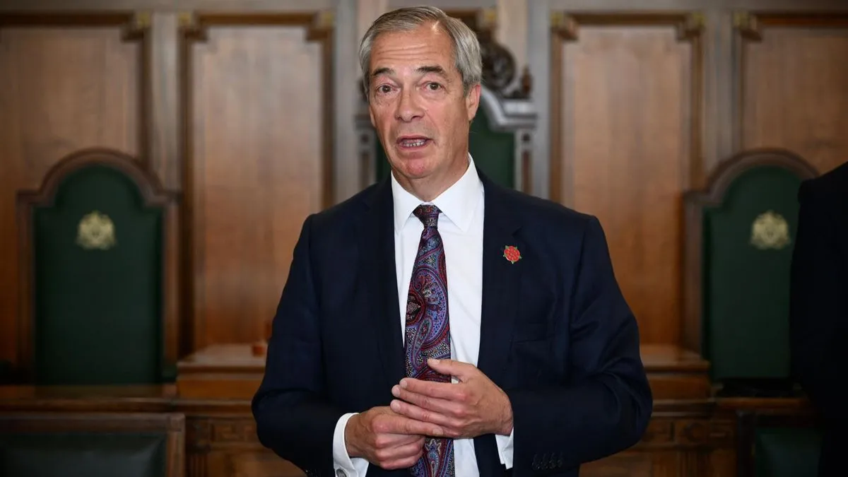 Farage je također izjavio da će deportacija avionima početi u roku od dvije sedmice od promjene zakona 