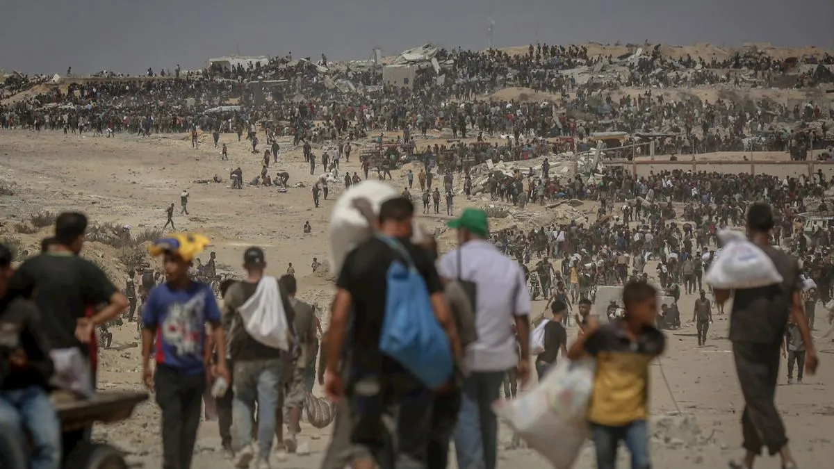 Procjenjuje se da je oko milion Palestinaca živjelo u gradu Gazi prije nego što se izraelska vojska počela pripremati za ofanzivu