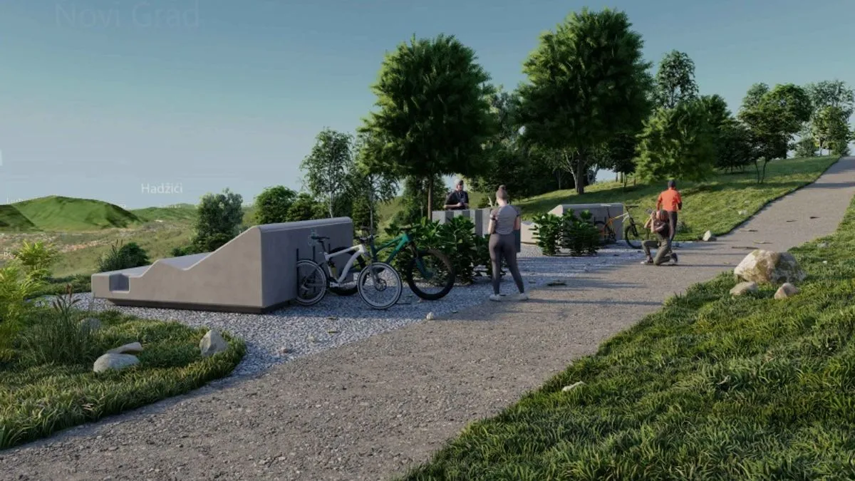 Lokalitet ‘Sjever Hum’ nalazi se na padinama brda Hum kojem se pristupa iz ulice Velešići Gornji.