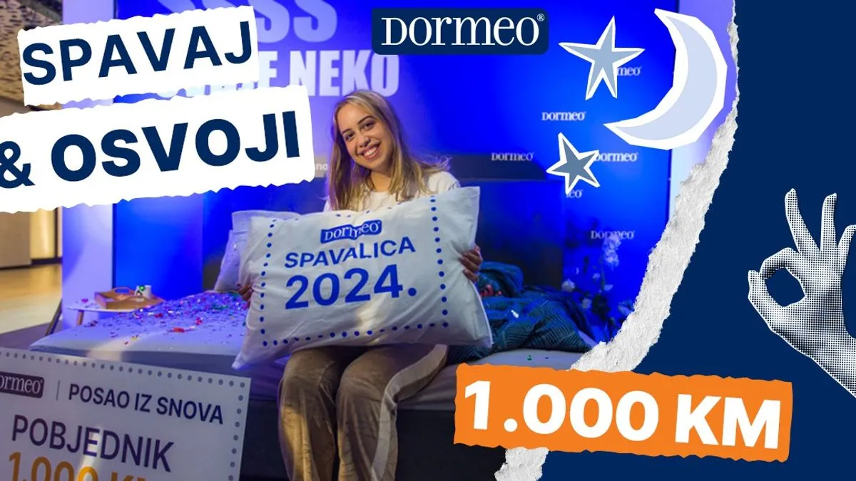 Spavanje kao posao? Dormeo nudi 1000 KM najvećoj spavalici