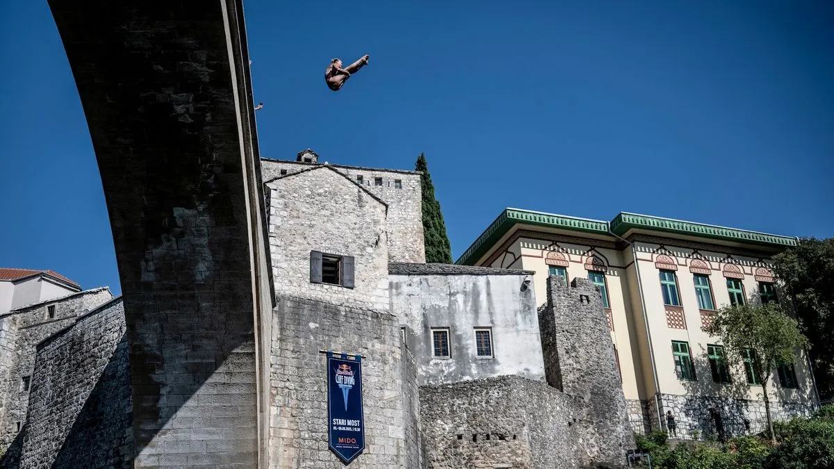 Red Bull Cliff Diving: Danas odlučujuća runda skokova u Mostaru, Iffland ide po novu titulu