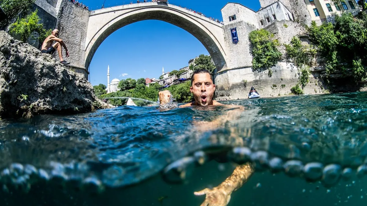 Red Bull Cliff Diving: Danas odlučujuća runda skokova u Mostaru, Iffland ide po novu titulu