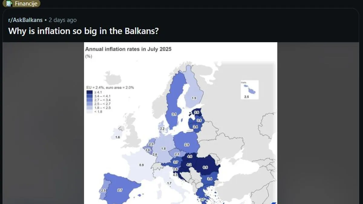 Širi se karta koja će zgroziti susjede: Ovo je pljuska svim građanima