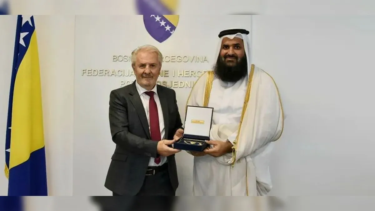 Poseban akcenat stavljen je i na značaj kontinuiranog inteziviranja prijateljskih i partnerskih veza između Bosne i Hercegovine i Katara