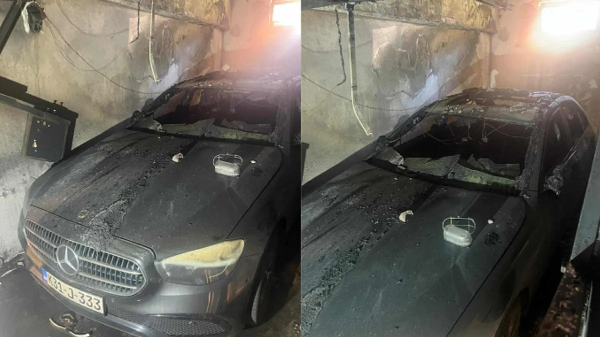 Zapaljen automobil Dževada Mahmutovića