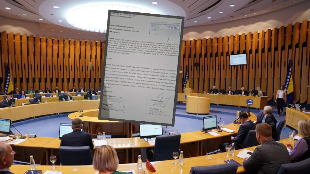 Zatraženo je i donošenje privremene mjere radi sprečavanja nastupanja štetnih posljedica i sprečavanja pravnog haosa