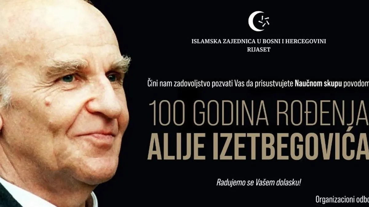 Tezkiretnama: Naučni skup u povodu 100 godina rođenja Alije Izetbegovića