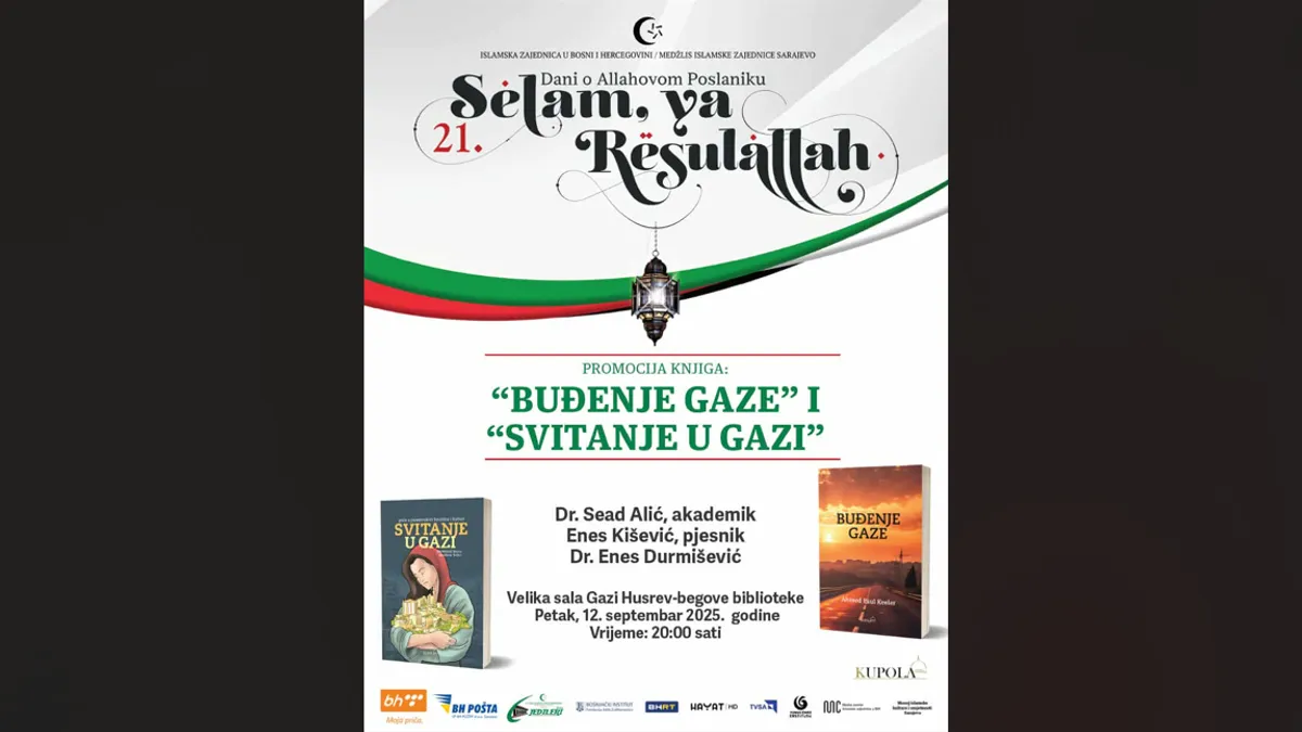 Večeras promocija knjiga o Gazi u Gazi Husrev-begovoj biblioteci: Glas nade, otpora i dostojanstva