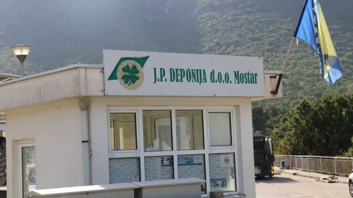 Plan je kao privremeno odlagalište otpada predvidio lokalitet tzv. Sedla