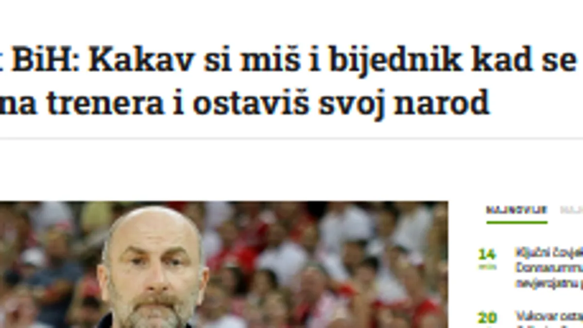 Ako još niste pogledali ovu epizodu podcasta, vrijedi svake minute. Ne zbog košarke. Zbog čovjeka.