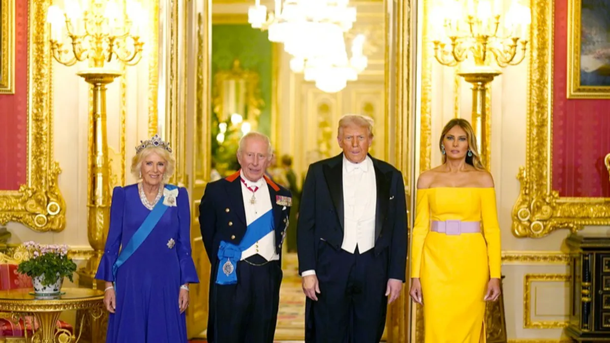 Banketu u dvorcu Windsor prisustvovalo je čak 160 zvanica, uključujući premijera Starmera, Tima Cooka iz Applea te izvršnog direktora tvrtke OpenAI, Sama Altmana