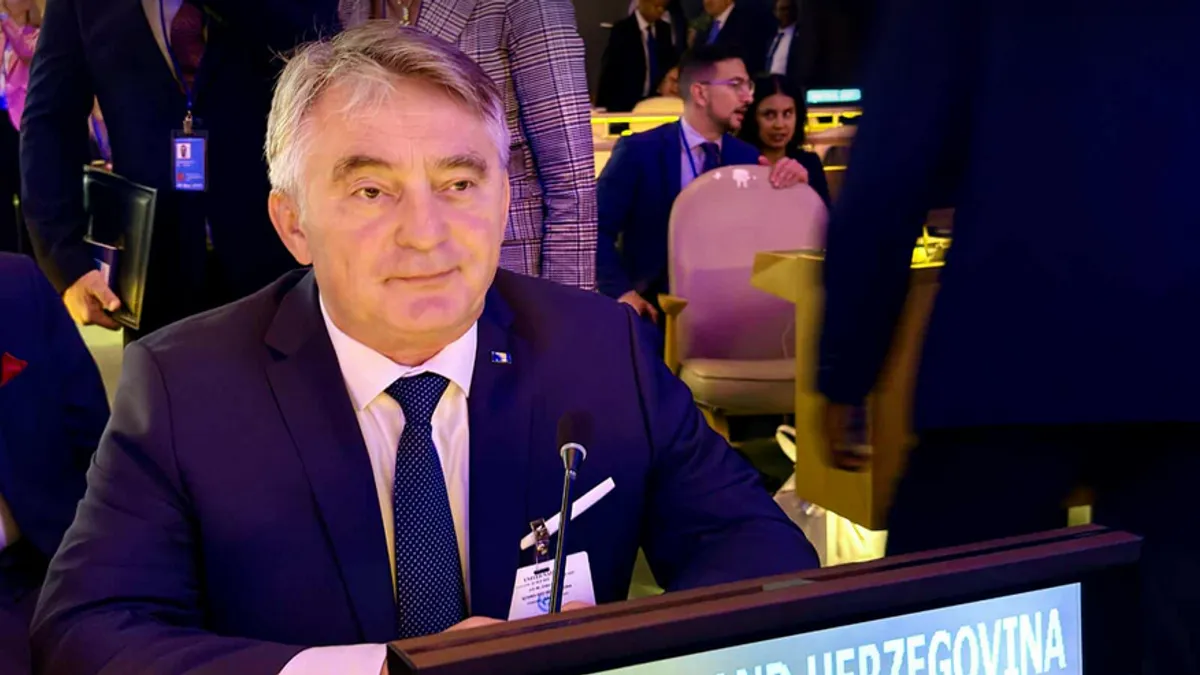 Komšić je održao niz sastanaka, a jučer je prisustvovao pratećem događaju GSUN-a 'Nizami Ganjavi: Multilateralizam na raskršću - izazovi i putevi ka miru"