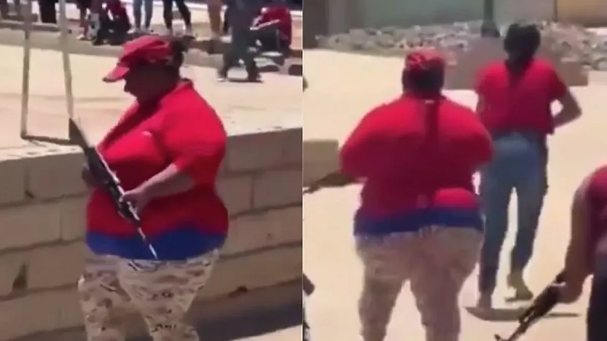 Beskrupulozni Trump podijelio video gojazne žene iz vojske Venecuele i ismijavao ih