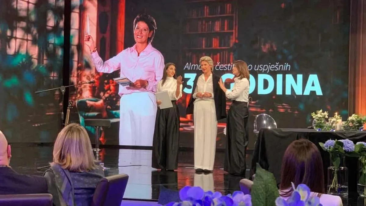 Naša Almasa Lazović, upravo na današnji dan prije 30 godina, počela je raditi na Hayat televiziji