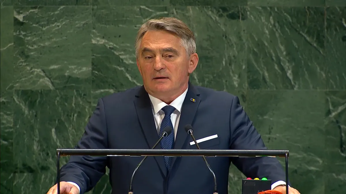 Komšić pred UN-om: Jučer smo imali embargo na oružje, a danas na demokratiju i ljudska prava!