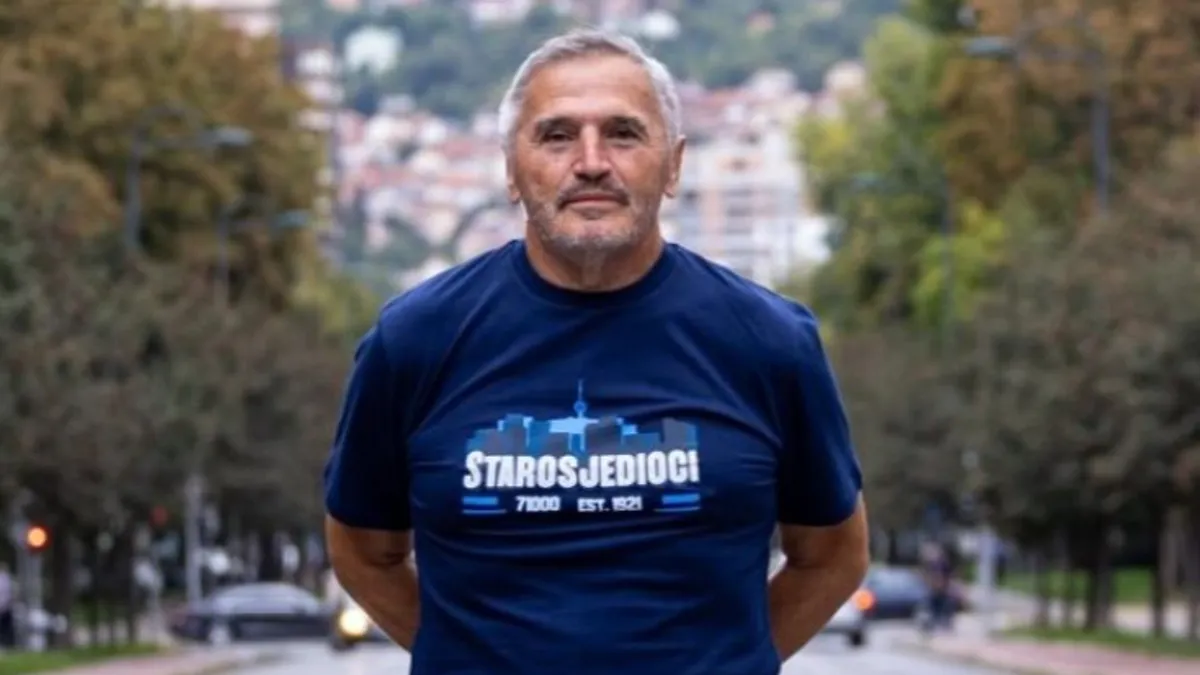 Model u promociji majice bio je Branislav Berjan