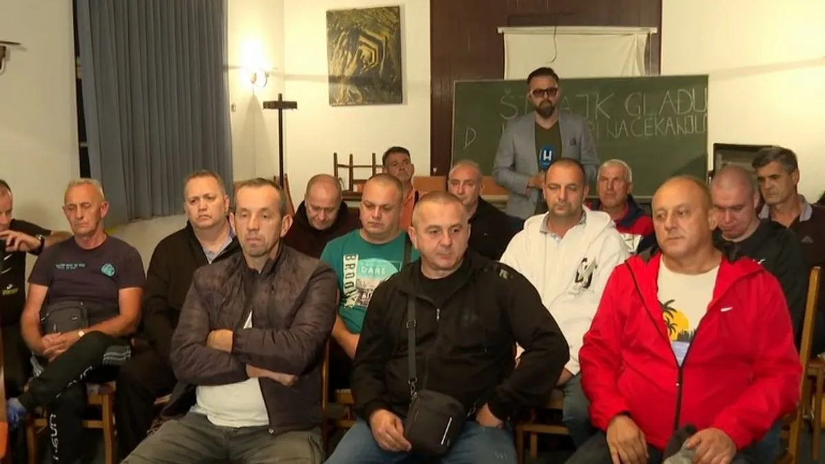 Zenički rudari nastavili štrajk glađu