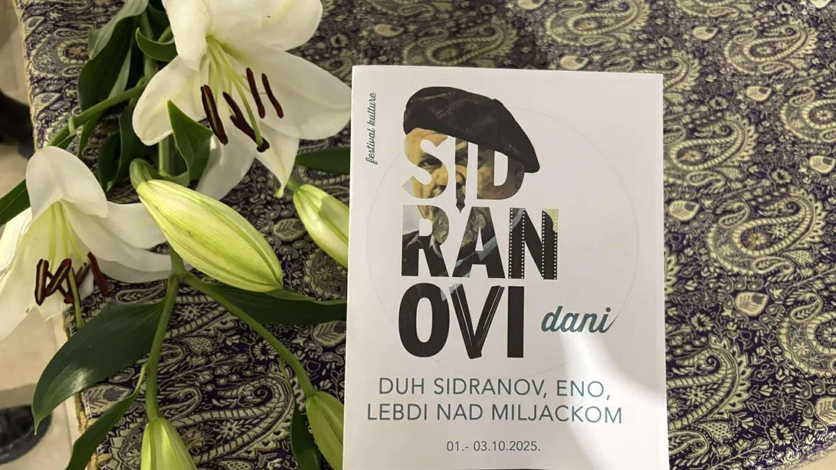 Sidranu u čast: Dani sjećanja, poezije i kulture u Sarajevu