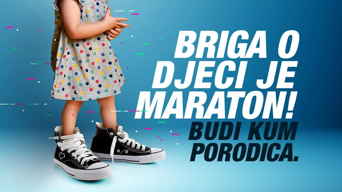 Jer, baš kao i u maratonu najvažnije je da zajedno istrajemo.