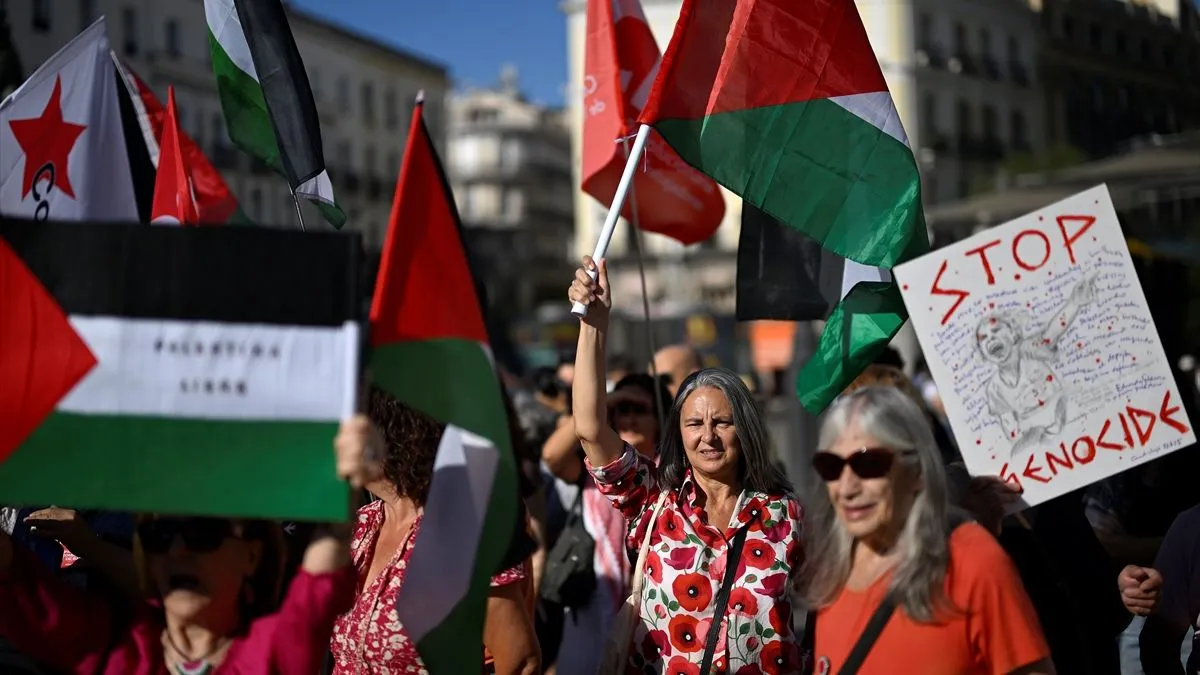 Hiljade ljudi na ulicama Španije u znak solidarnosti s Palestincima
