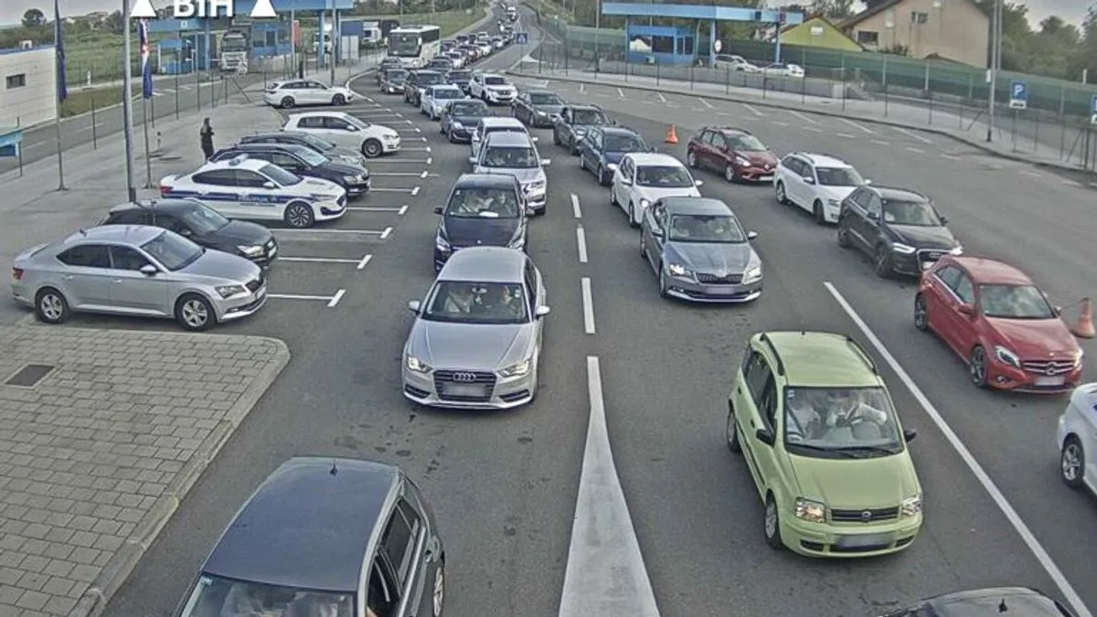 Kolona na graničnim prijelazima