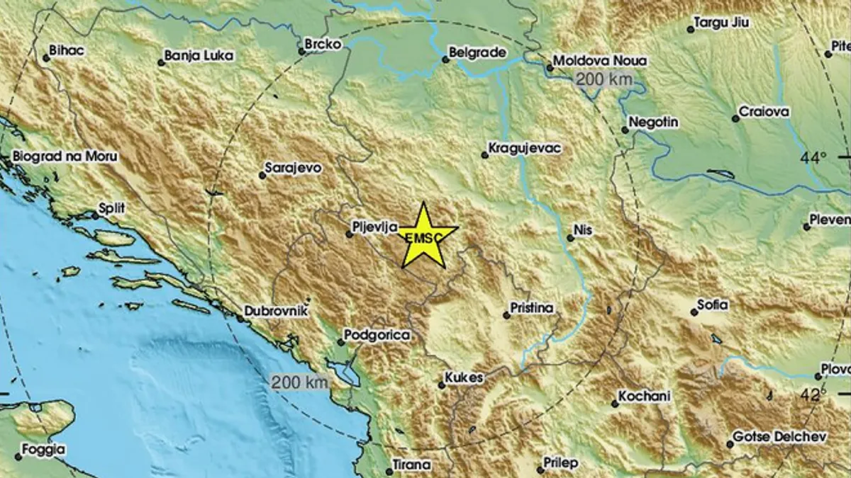 Zemljotres je osjetio značajan broj stanovnika, posebno u okolini Mitrovice.