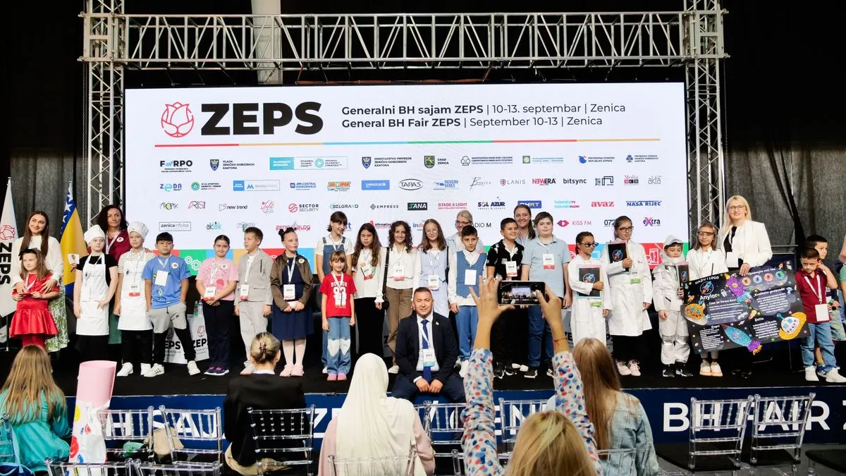 Dječiji dan na sajmu ZEPS 2025 imao je za cilj da djecu na zabavan i kreativan način upozna s osnovama poduzetništva, timskim radom i STEM vještinama...