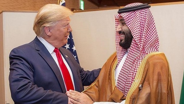 Donald Trump i Mohammed bin Salaman