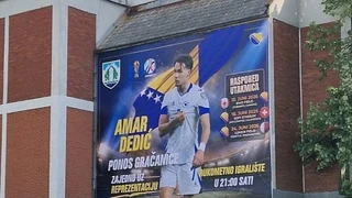 Amar Dedić bilbord u Gračanici