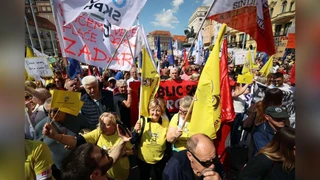 Protest u Zagrebu