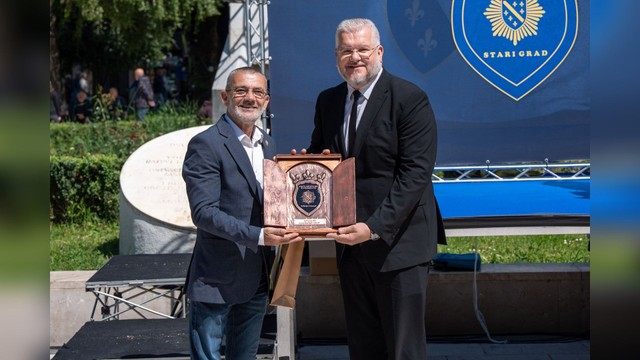 Obilježavanje 34. godišnjice formiranja Prve brigade policije Stari Grad