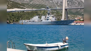Američki ratni brod stigao u Dubrovnik