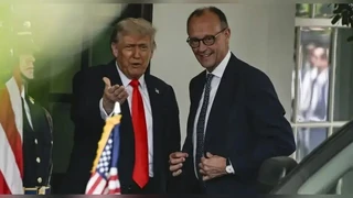 Donald Trump i Friedrich Merz