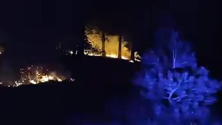 Požar na Ublima